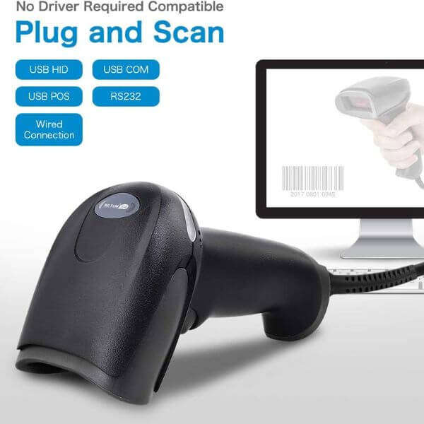 Handheld Wireless Barcode Scanner