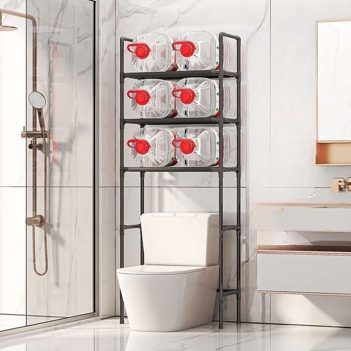 Over The Toilet Floor Standing Bathroom Storage Rack