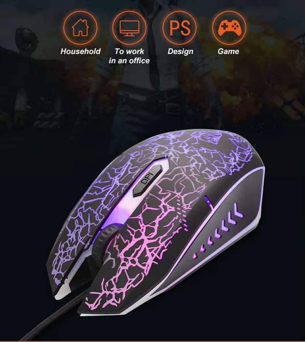 K13 Wired Professional Gaming Keyboard with Mouse