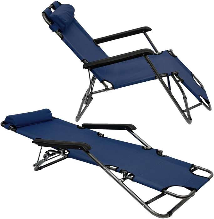 Folding Camping and Lounger Chair