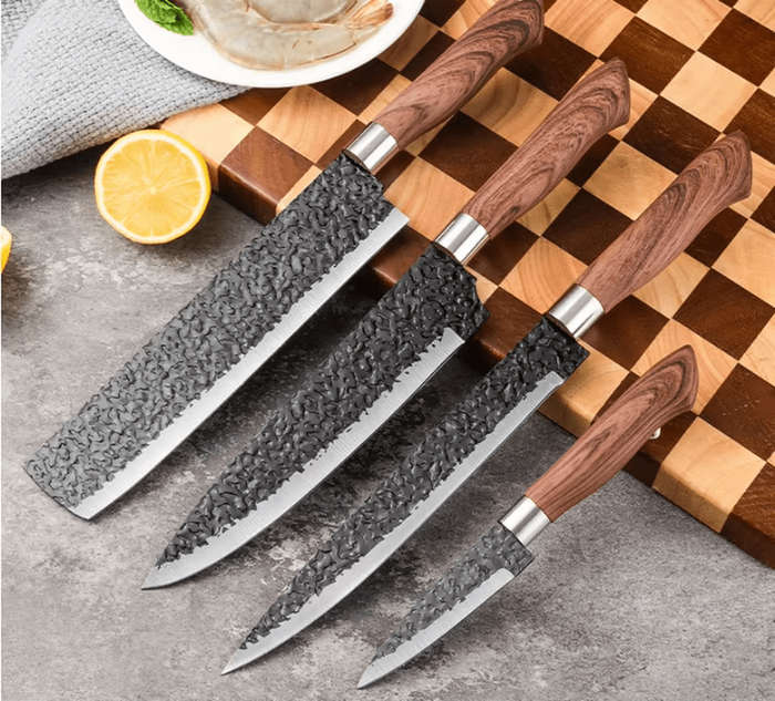 Professional 8 Piece Kitchen Knife and Utensil Set