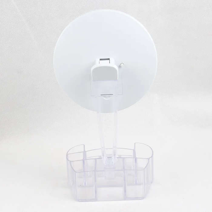 Makeup mirror led desktop makeup mirror desk lamp with Integrated network storage box red smart beauty makeup mirror fil
