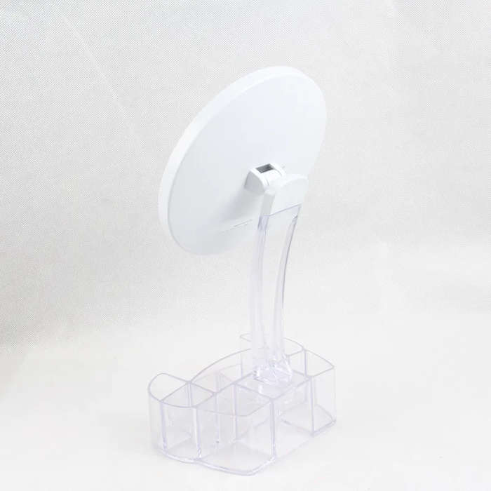 Makeup mirror led desktop makeup mirror desk lamp with Integrated network storage box red smart beauty makeup mirror fil