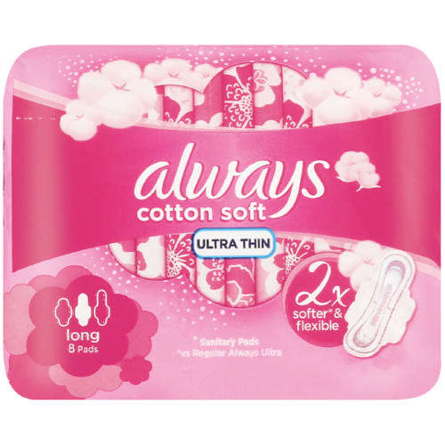 ALWAYS ULT SOFT LONG 8