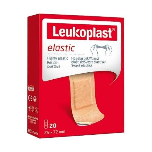 LEUKOPLAST ELASTIC 25X72MM 20