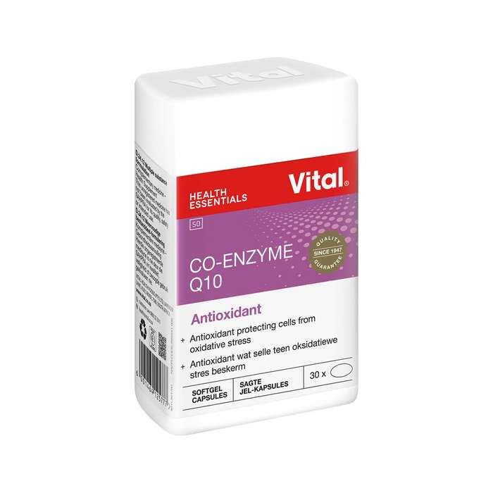 VITAL CO-ENZYME Q10 CAPS 30