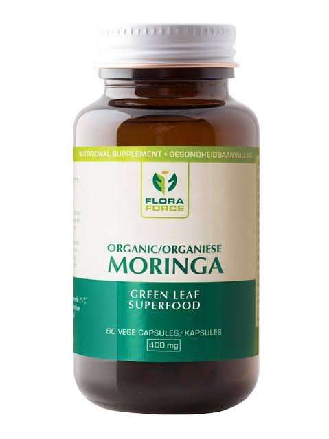FLORA FORCE MORINGA 400MG CAPS 60