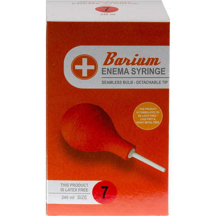 BARIUM ENEMA SYRINGE NO 07