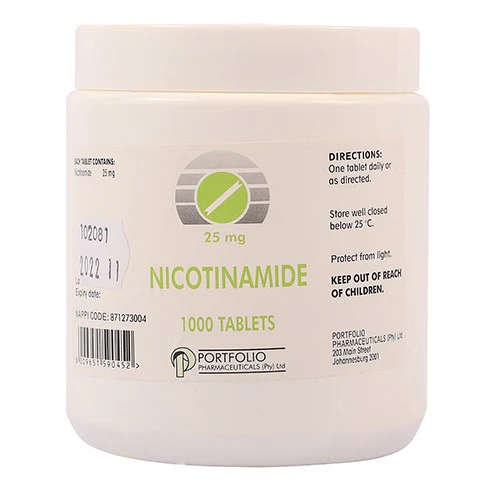 NICOTINAMIDE 25MG 1000