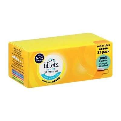 LIL-LETS 32 SUPER PLUS TAMPONS
