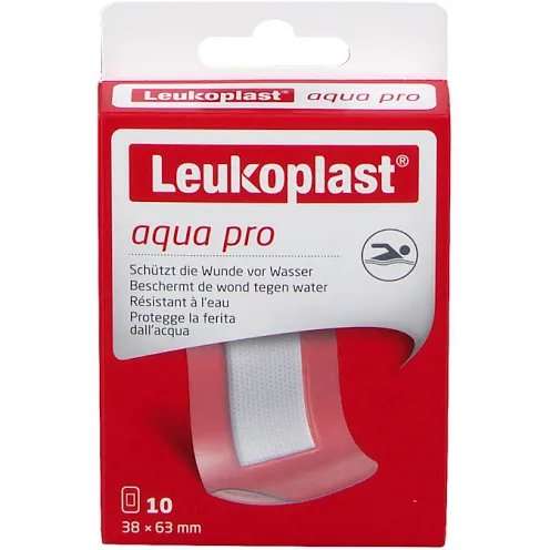 LEUKOPLAST AQUA PRO TRNS 10 38X63MM