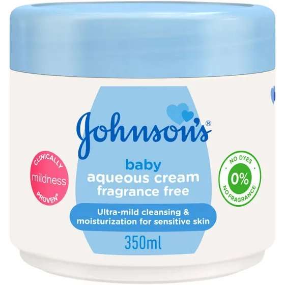 JOHNSON'S BABY AQ CRM 350ML FRAGRANCE FREE