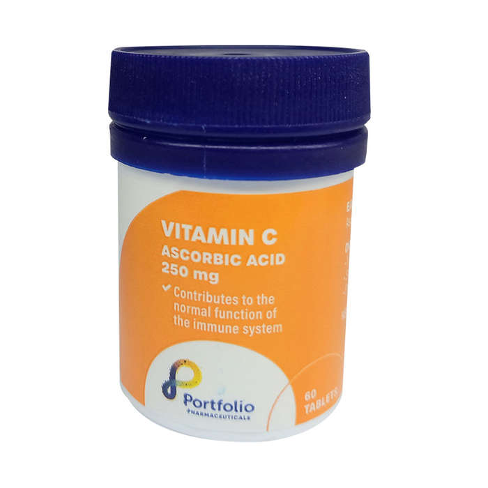 VITAMIN C  250MG TABS  60 PORTFO