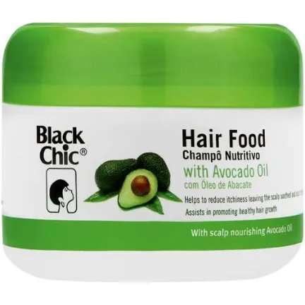 BLACK CHIC HAIR   FOOD 125ML AVOCADO