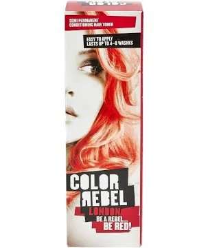 COLOR REBEL SEMI-PERM CON HAIR TONER 100ML RED