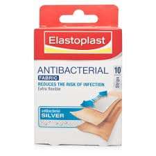 ELASTOPLAST WATER RESISTANT STRIPS 10 SILVER