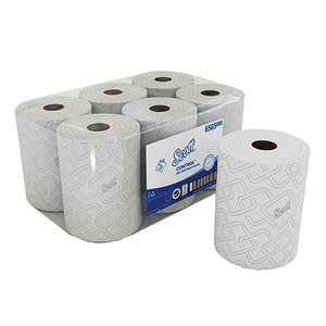 SCOTT CONTROL ROLLED HAND TOWEL 1PLY