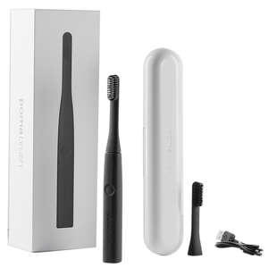 POMABRUSH SONIC TOOTHBRUSH - BLACK & WHT