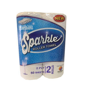 SPARKLE KITCHEN TOWEL 2PLY 50 SHEETS 2S