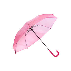 UMBRELLA HOOK HANDLE AU-32C CLEAR - PINK