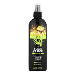 ORS OLIVE OIL BLACK CAS BRAID SPRY 250ML