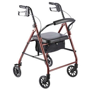 ROLLATOR WITH FOAM SEAT & BAG MX