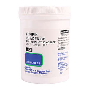 ASPIRIN POWDER 100G MEDICOLAB