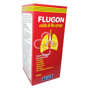 FLUGON COLD & FLU SYRUP 200ML