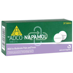 ADCO-NAPAMOL TABS 20