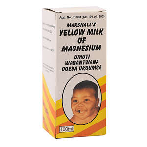 MILK OF MAGNESIUM YELLOW MARSHALLS 100ML