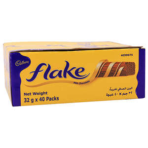 CADBURY FLAKE ORIGINAL 32G X 40  ~