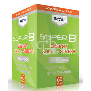 REVITE SUPER B ENERGY INJECTION TABS 60