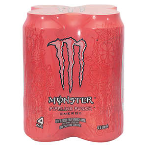 MONSTER PIPELINE PUNCH CAN 4X500ML~