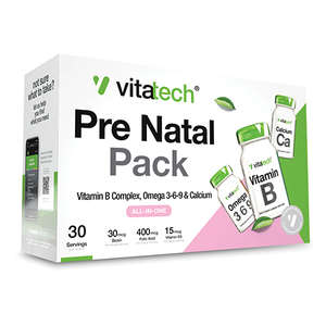 VITATECH PRENATAL PACK 90 TABLETS