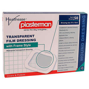 DRESS TRANSP FILM 10X12CM H/EASE 50~