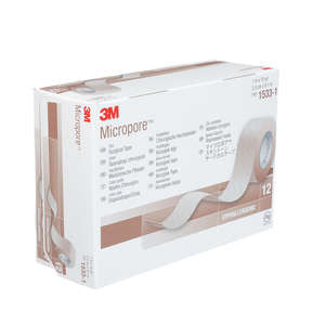 MICROPORE TAN 25MM x 9.1M 1533-1 12~