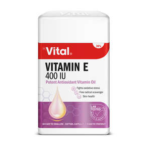 VITAL VITAMIN E 400IU CAPS 30