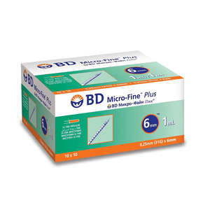 MICRO-FINE+ BD U100 1ML 31G 6MM 100~