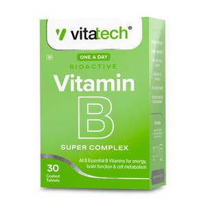 VITATECH VITAMIN B COMPLEX 30 TABS