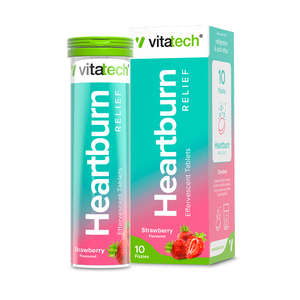 VITATECH VITA+ HEARTBURN EFF STRAWB 10