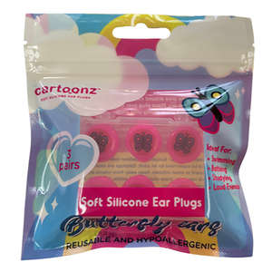 CIRRUS BUTTERFLY EARPLUGS CARTOON 3PAIRS