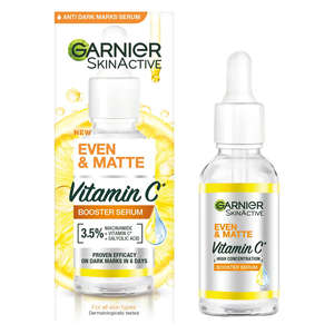 GARNIER EVEN & MATTE BOOSTER SERUM 30ML