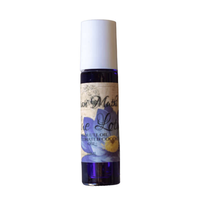 Blue Lotus Oil Blend Roller 10ml (contains fractionated coconut oil)
