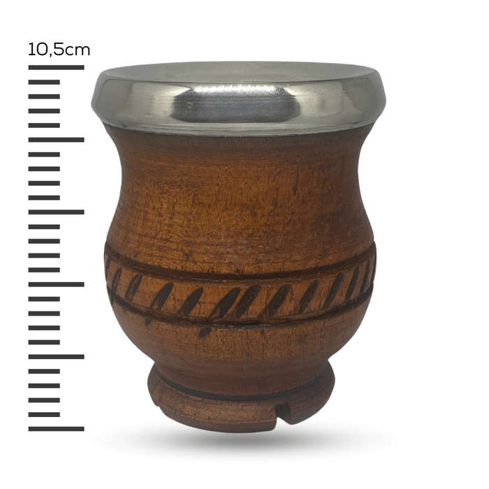 Gourd - Wooden Yerba Maté Tea Cup
