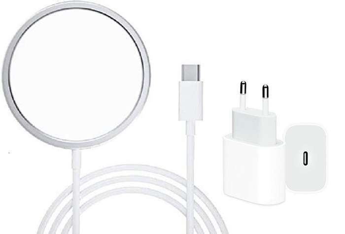 Magnetic Case & Wireless Charger Combo for iPhone 16