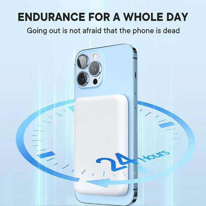 10000mAh Magnetic Power Bank  Wireless & Quick Charge