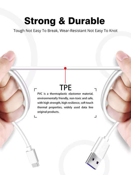 Fast Charging USB to Type-C Cable for Android (Generic)