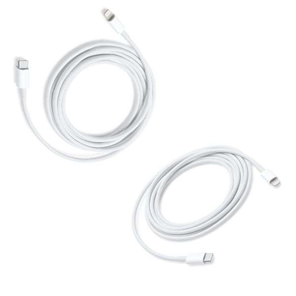 iPhone USB-C to Lightning Cable Pack of 2
