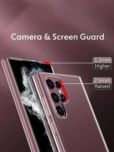 Clear Cover for Samsung Galaxy S24 Ultra