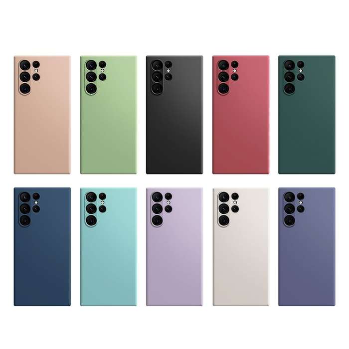 Silicone Protective Cover for Samsung Galaxy S24 Ultra